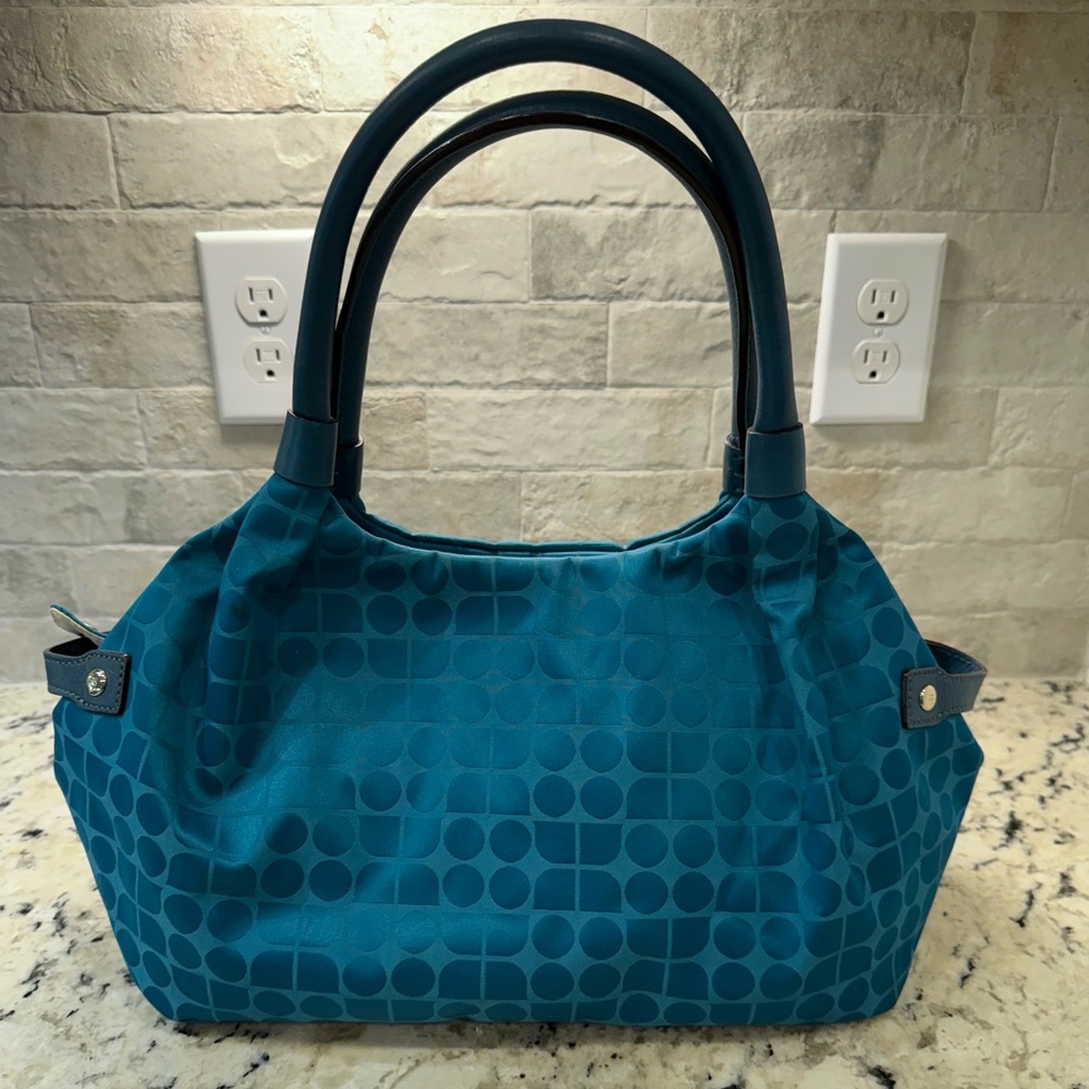 Kate Spade EUC Stevie Thompson Vibrant Blue Satchel - Picture 2 of 8